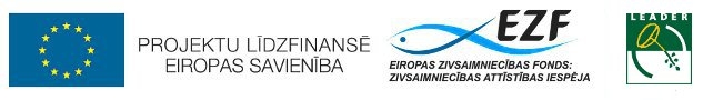 Eiropas Savienības, Eiropas Zivsaimniecības fonda un Leader logo