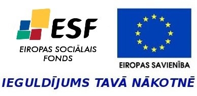 Eiropas Sociālā fonda un Eiropas Savienības logo