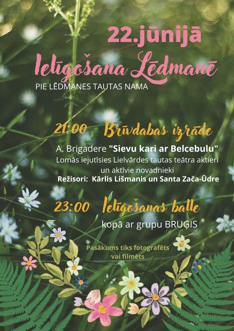 Ielīgošana Lēdmanē 2022