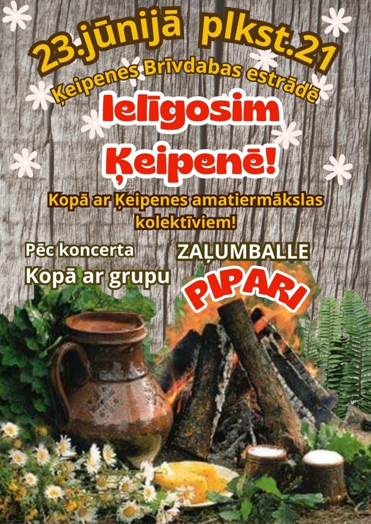 Ielīgosim Ķeipenē! 23.06.2024.