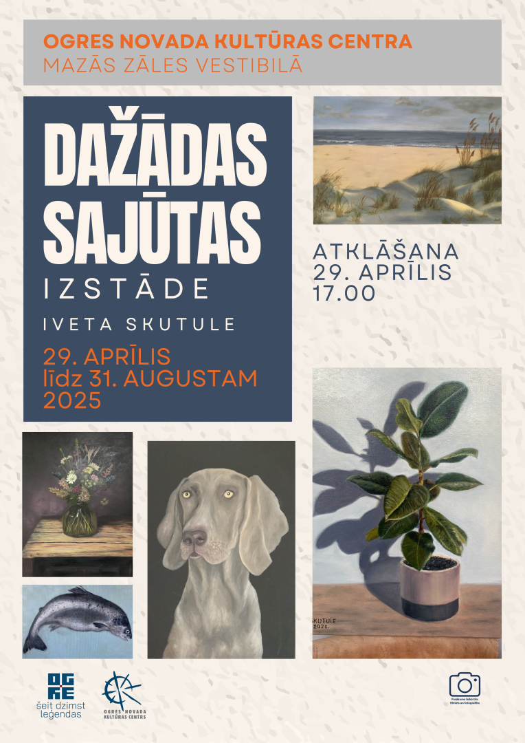 Ivetas Skutules izstāde DAŽĀDAS SAJŪTAS