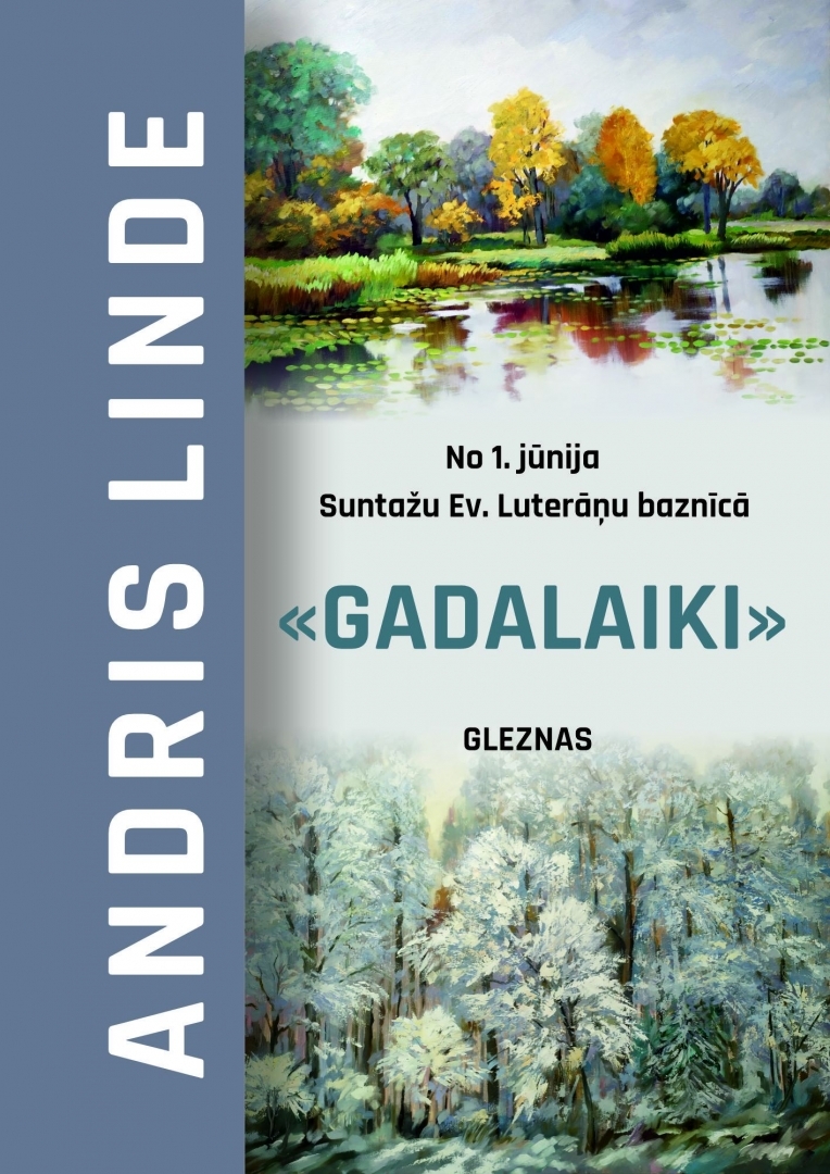Andris Linde izstāde Gadalaiki 06.2024.