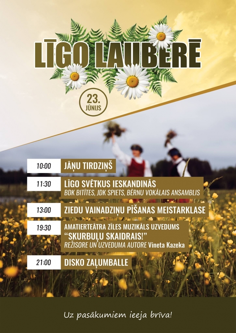 Līgo pasākumi Lauberē 23.06.2024.