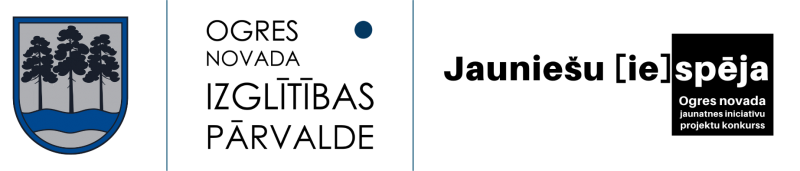 Projektu konkursa "Jauniešu iespēja" logo