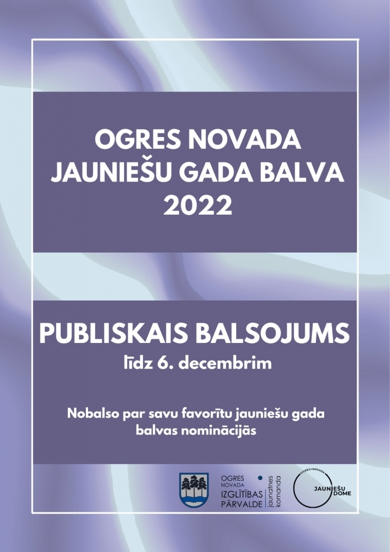 Jauniesu gada balva 2022 balsojums