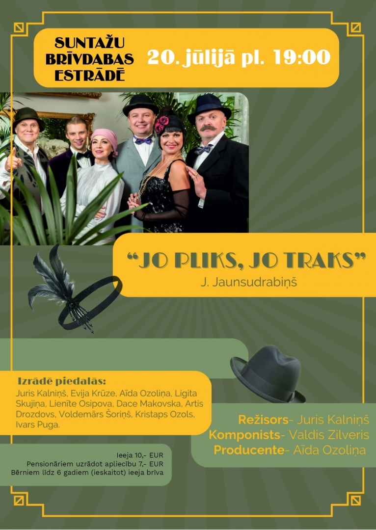 Izrāde JO PLIKS, JO TRAKS Suntažos 20.07.2024