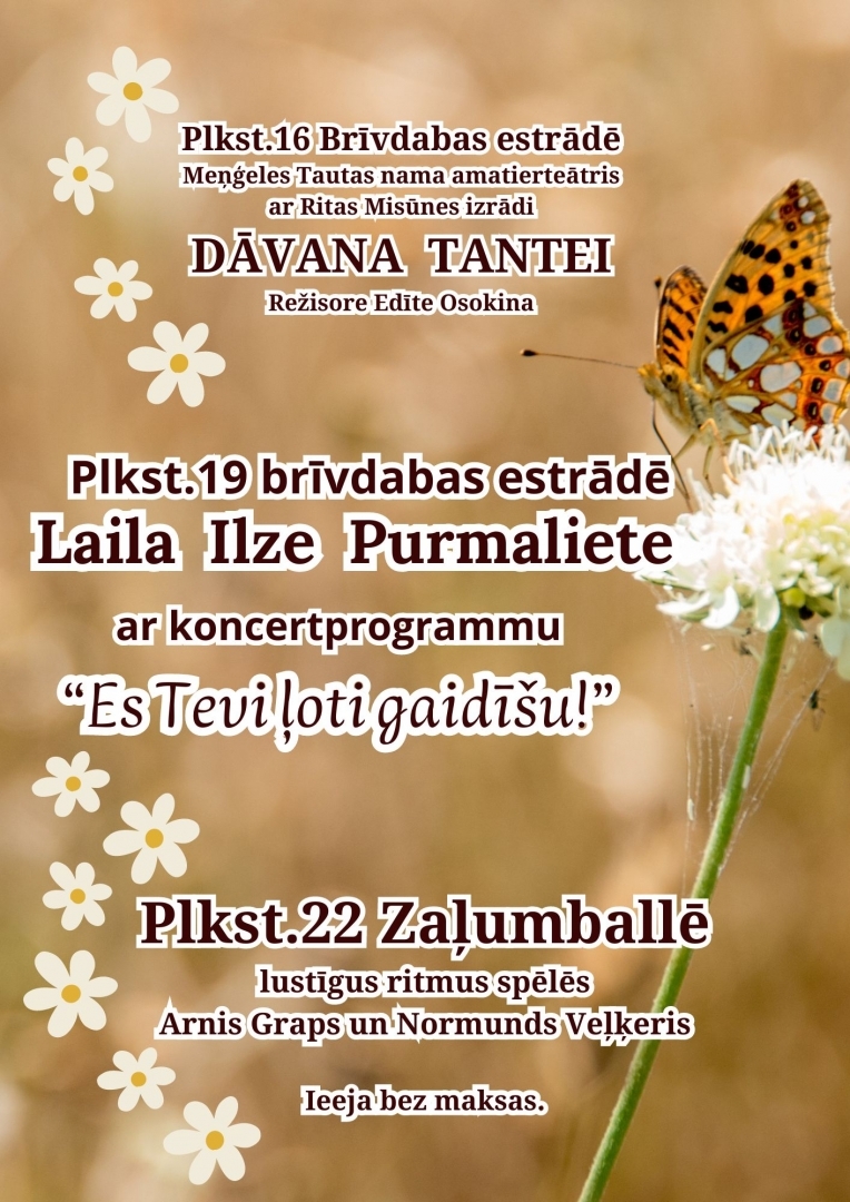 Ķeipenes pagasta svētki "Svētki vasaras plaukumā" 06.07.2024. pasākumu programma