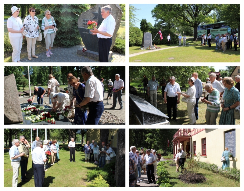 Komunistiskā genocīda upuru piemiņas diena Ogres novadā. 14.06.2023.