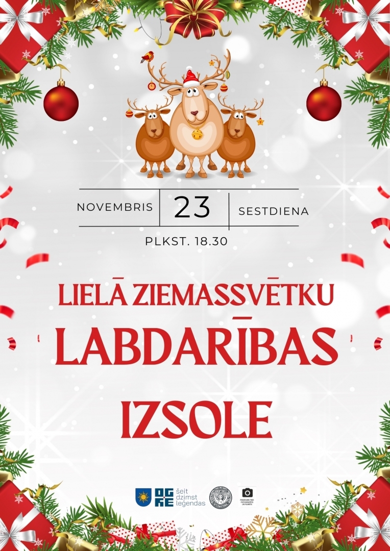 Afiša labdarības izsolei Ķegumā