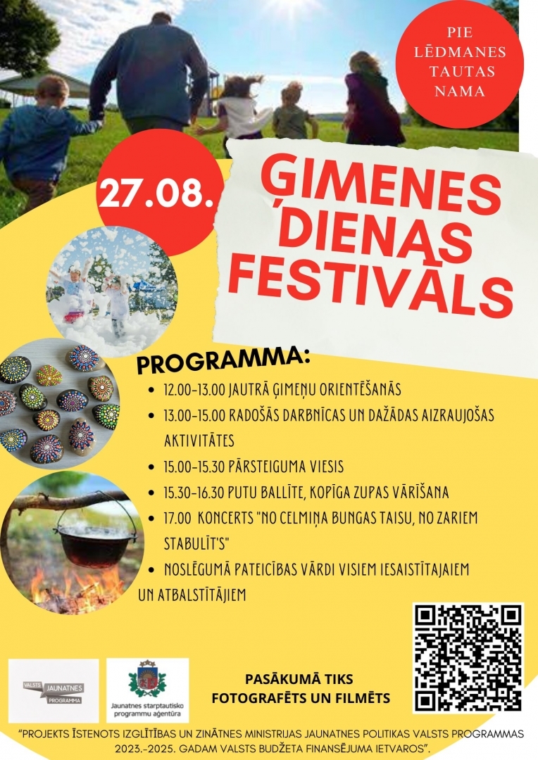 Ģimenes dienas festivāls 2023 Lēdmanē