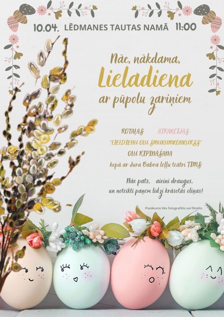 Lēdmane Lieldienas 2023