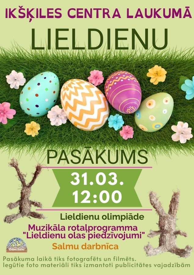 Lieldienu pasākums Ikšķilē 31.03.2024.