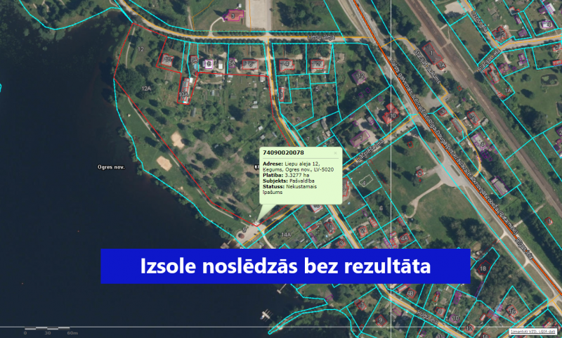 Izsoles Liepu alejā 12, Ķegumā, rezultāts