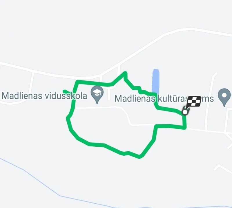 Madlienas Lāčplēsis maršruts 09.11.2024.