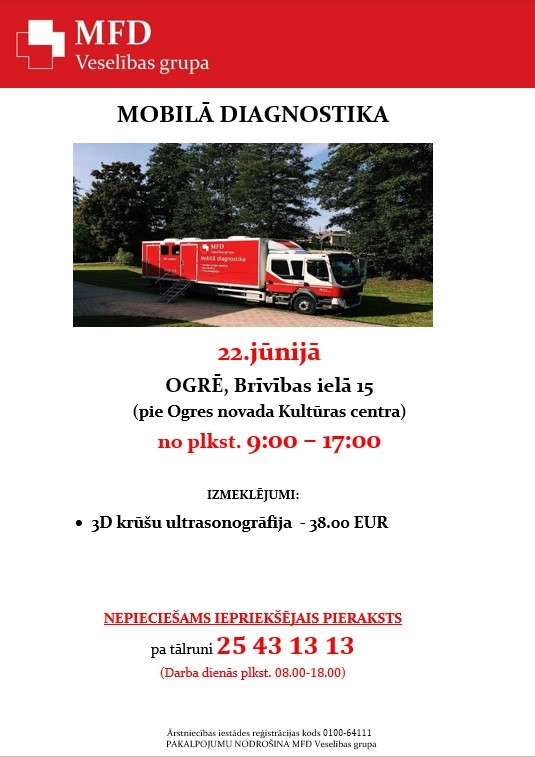 MFD mobilā diagnostika