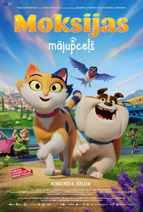 29.martā plkst.12.00 animācijas filma Moksijas mājupceļš Ciemupes Tautas namā