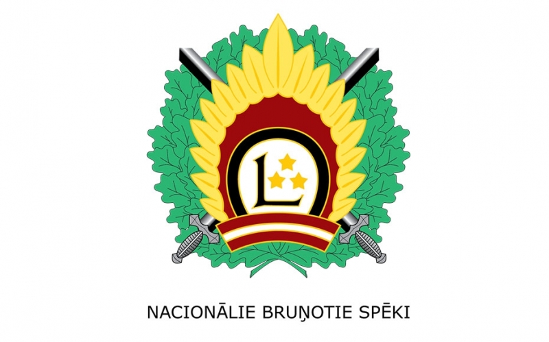 Nacionālo bruņoto spēku logo