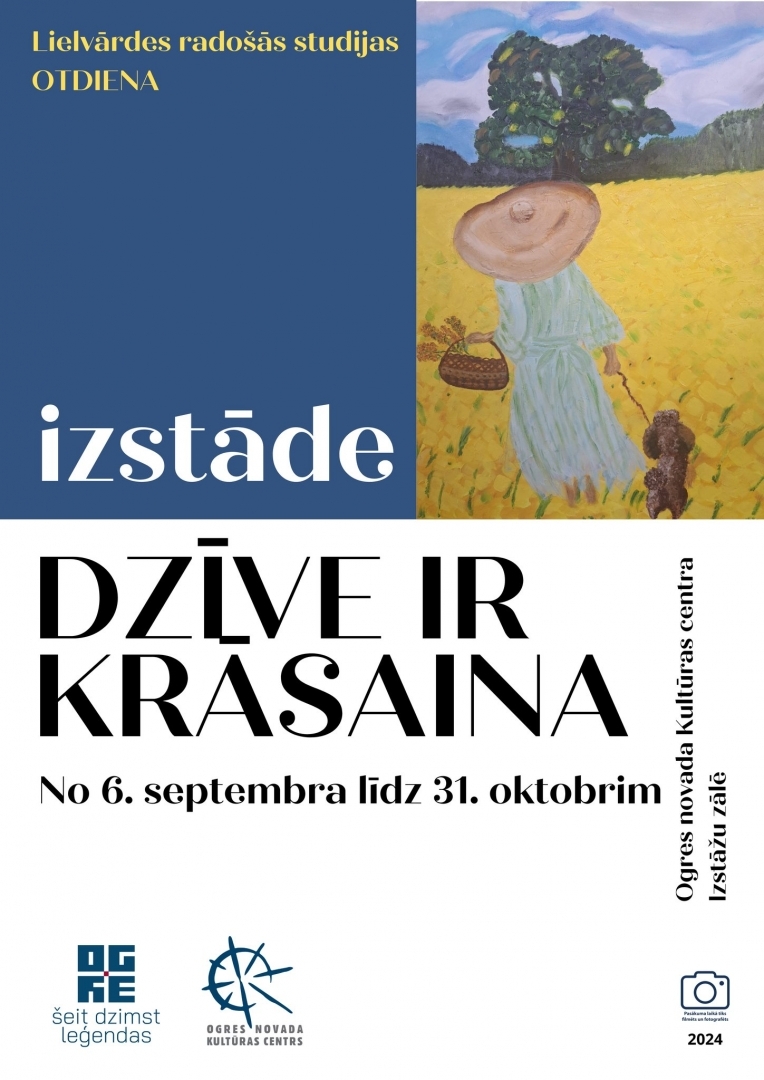 OTDIENA gleznu izstāde DZĪVE IR KRĀSAINA 10.2024.