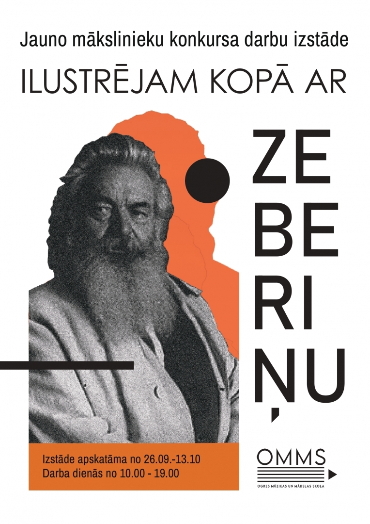 Plakāts Zeberiņš 09.2023.