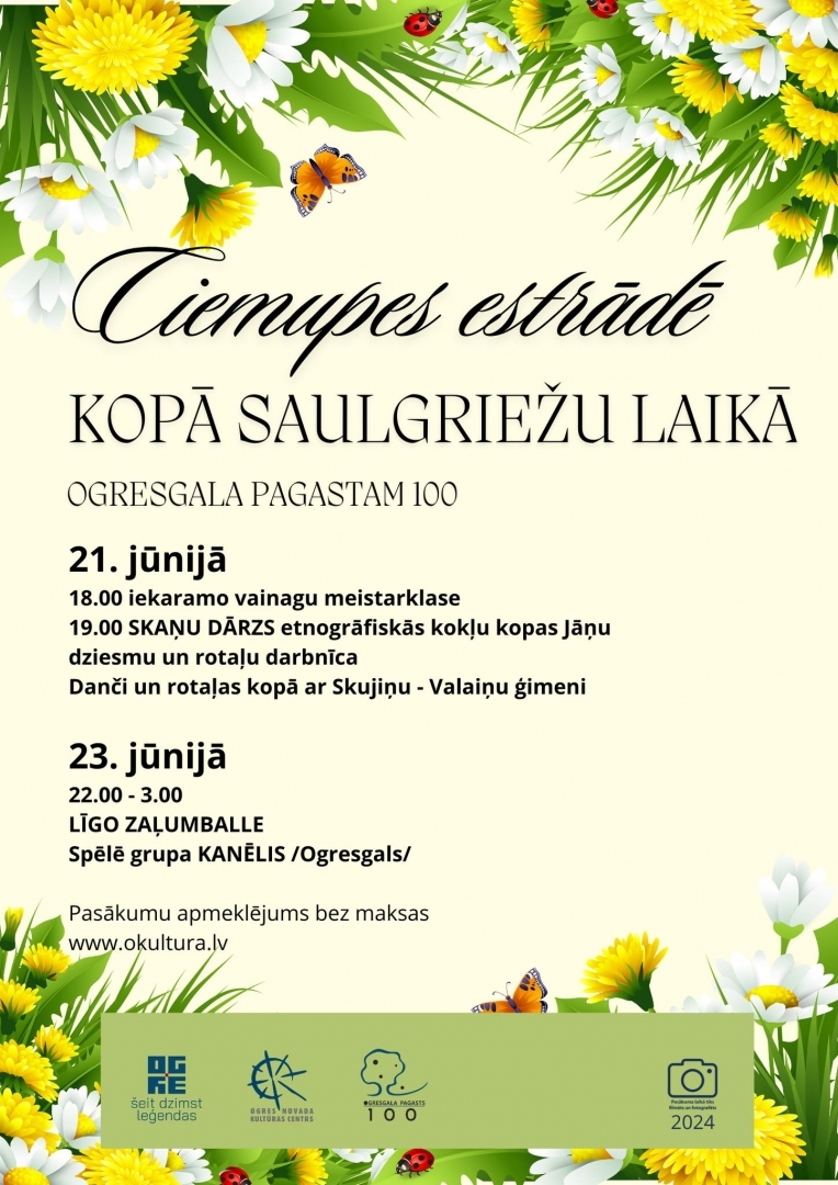 KOPĀ SAULGRIEŽU LAIKĀ Ciemupē 21.06.2024