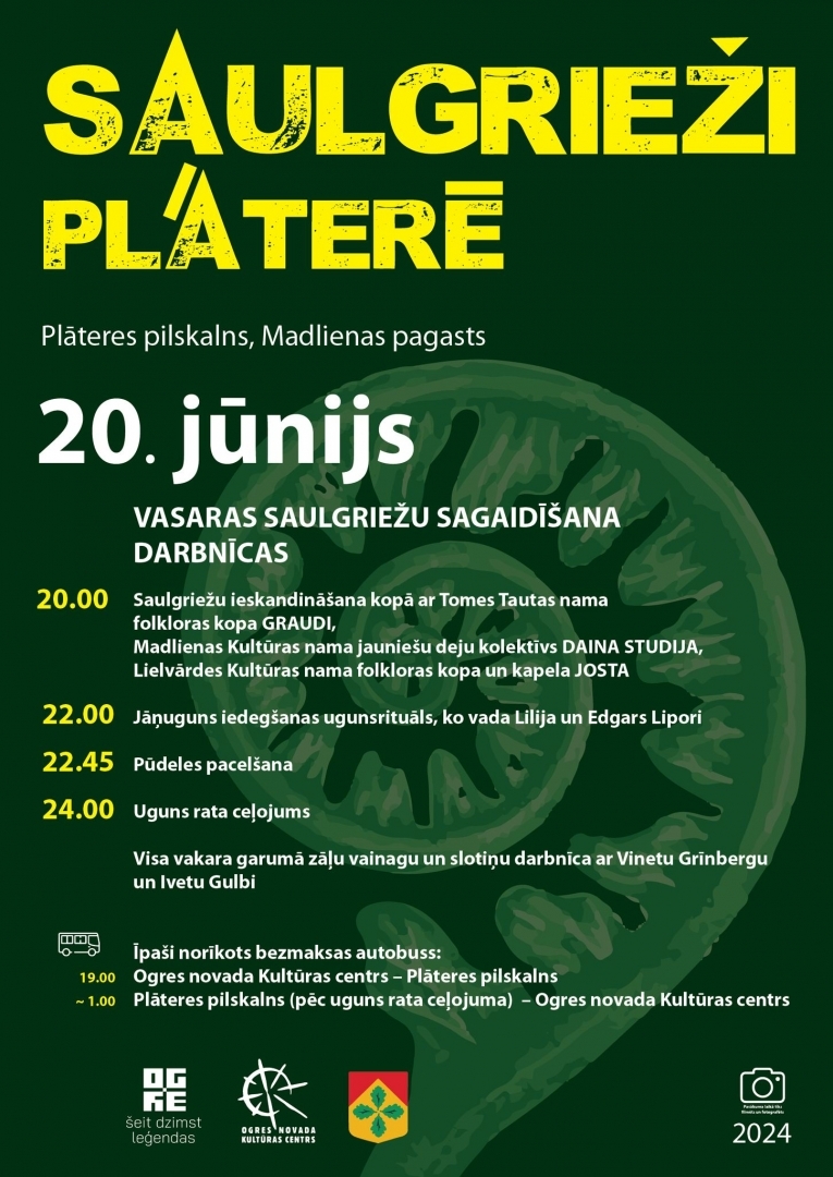 VASARAS SAULGRIEŽI Plāteres pilskalnā 20.06.2024.