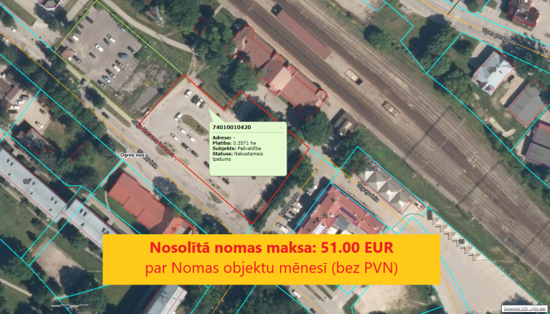 Izsoles rezultāts elektroauto uzlādes stacija Skolas ielā 2 B Ogrē