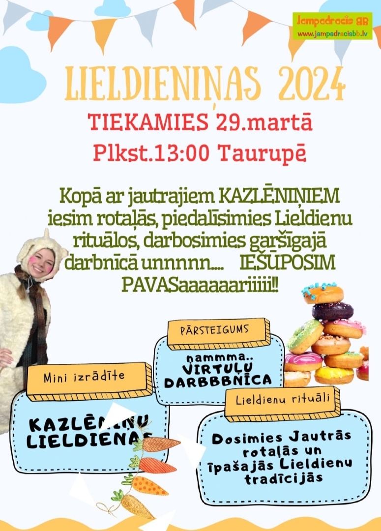 Lieldienas Taurupē 29.03.2024.