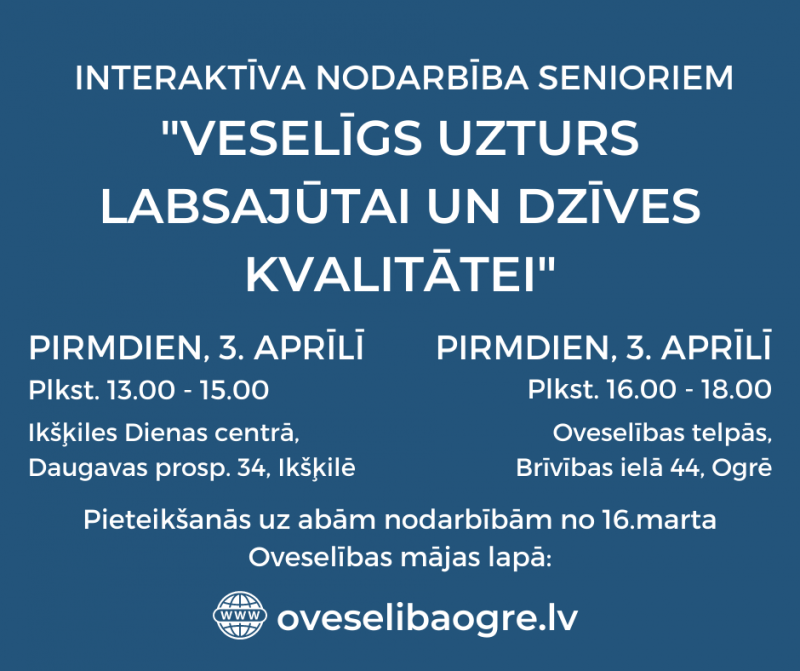 Veseligs uzturs nodarbiba 03042023