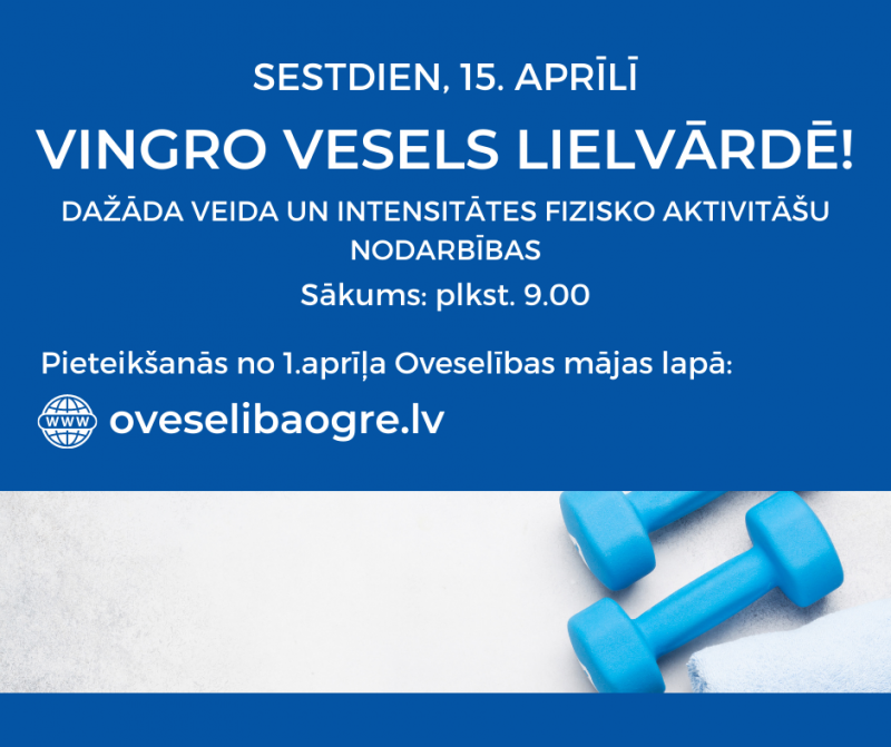 Vingro vesels Lielvarde 14042023