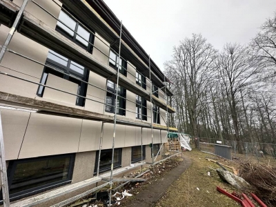 Kaibalas skolas pārbūves darbi 20.04.2023.