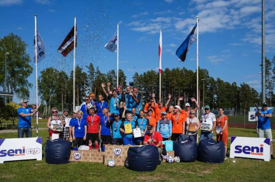 Dienas centra "Saime" futbola komanda sacensībās Staicelē iegūst 3.vietu