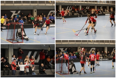 U15 "Lielvārde" florbolistu komandas spēlec  "Helsinki Floorball Cup 2024" 01.2024