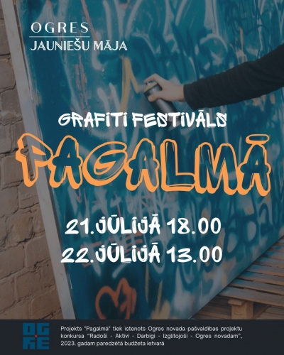 Grafiti festivāls Pagalmā 07.2023.