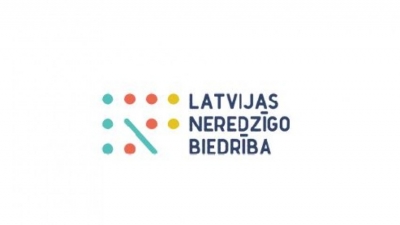 Latvijas Neredzīgo biedrības logo