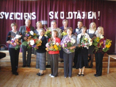 Mazozolu skolas pedagogi 2009./2010. mācību gadā