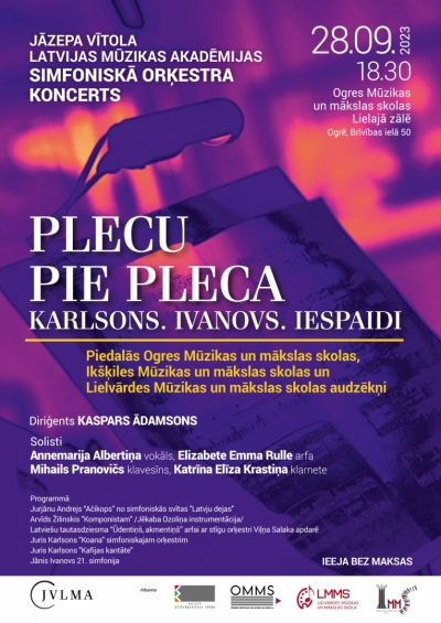 Koncertā “Plecu pie pleca. Karlsons. Ivanovs. Iespaidi”