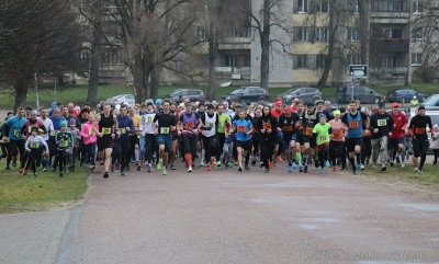 Par godu 18.novembrim notiek tradicionālais skrējiens «Rembates aplis 2019» 3 km un 10 km distancēs Photo: Aivars Mackevičs 