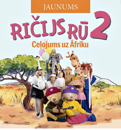 Afiša: Jaunums - Ričijs Rū 2, Ceļojums uz Āfriku