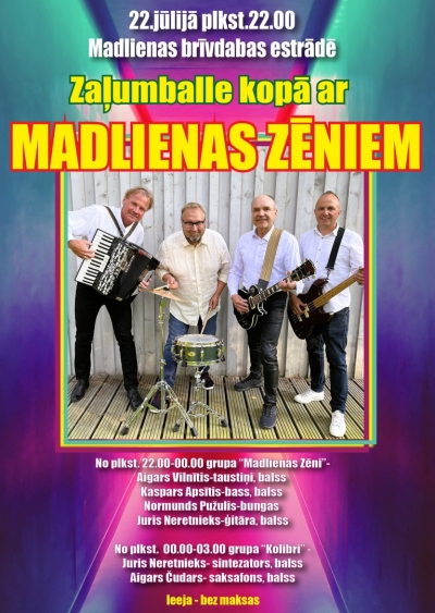 Madlienas dienas zaļumballe 22.07.2023