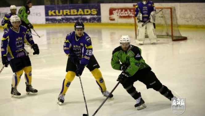 Hokeja komandai "Ogre" pirmā pieredze Latvijas čempionātā