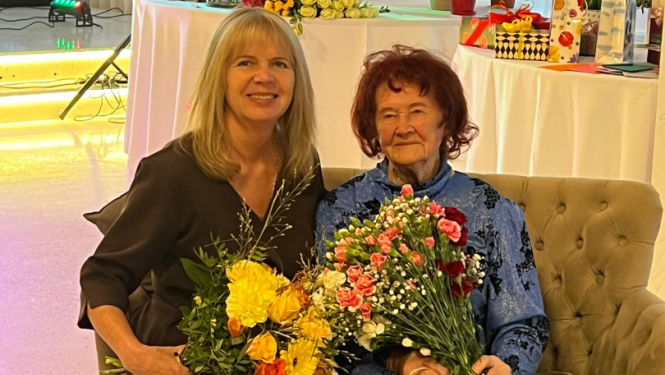 100 gadu jubileju svin jumpraviete Mirdza Spulle