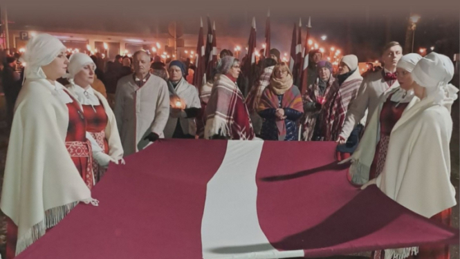 Lāpu gājiens Lielvārdē 11. novembrī plkst. 19.00