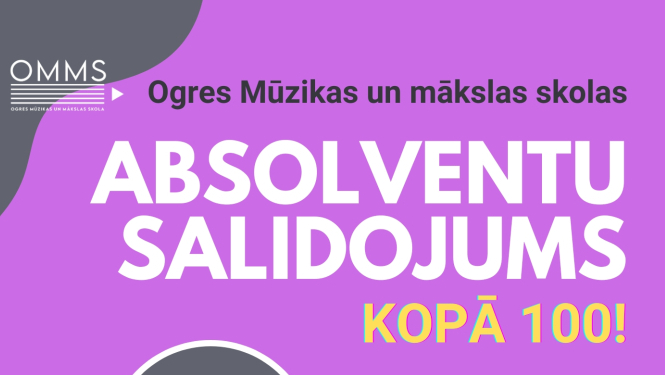 OMMS absolventu salidojums 11. oktobrī