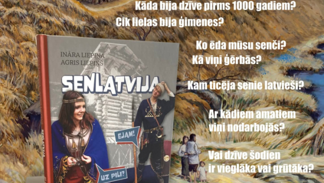 Ināras un Agra Liepiņu grāmatas "SENLATVIJA" atvēršanas svētki.