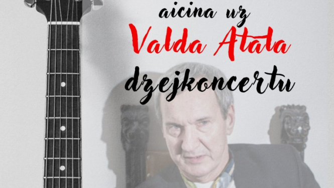 Rembates bibliotēka aicina uz Valda Atāla dzejkoncertu 18. septembrī plkst. 18.00 Rembates Tautas nama zālē.