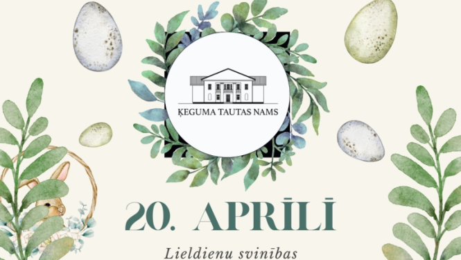 Lieldienu svinības IZCILPO PA ZAĶA PĒDĒM Ķegumā 20. aprīlī no plkst. 9.00 - gadatirgus, radošās darbnīcas un deju kolektīva Rasa koncerts