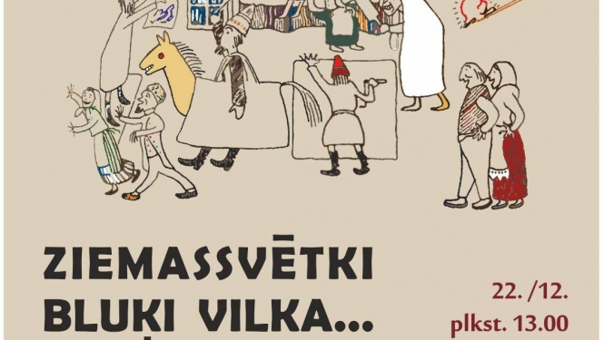 Ziemas saulgriežu sarīkojums “Ziemassvētki bluķi vilka...”