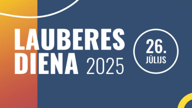 Lauberes diena 2025 26.jūlijā