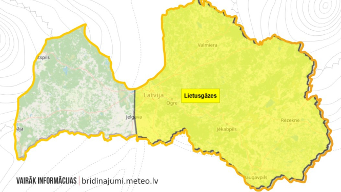Dzeltenais brīdinājums