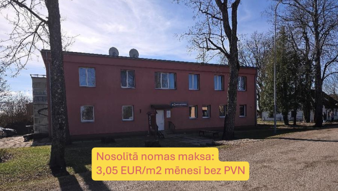 Izsoles rezultāts - ambulance Birzgalē. Nosolītā nomas maksa 3,05 eur par kvadrātmetru mēnesī bez PVN